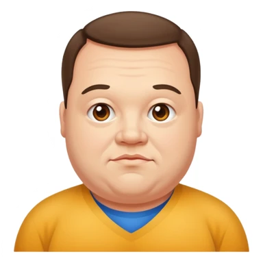 Make me a nice super cool and very huge man who knows all the things about everyone that has down syndrome make it all staticy and multiocolored sticker