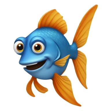 Un poisson humain sticker