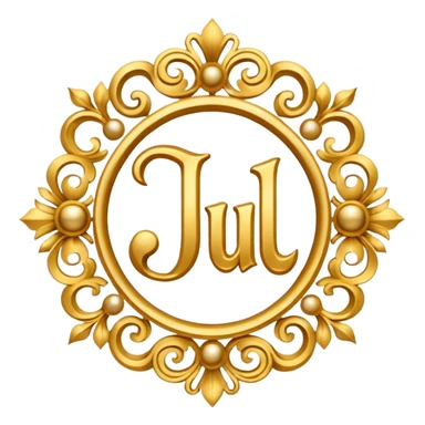 Jul signe sticker