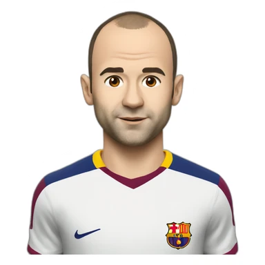 iniesta sticker