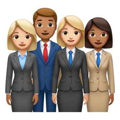 business people  sticker