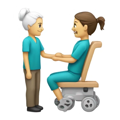 occupational therapy simbol sticker