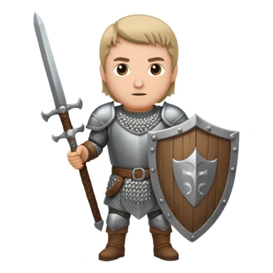 kalkan savaşçı sticker