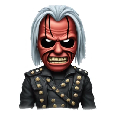 Eddie iron maiden sticker
