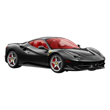 black farari car koli si change kar do sticker