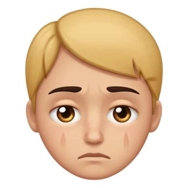 sad emoji with bruise under eye
no i would like skmilar to smiling face holding up tearsnot tears just bruise sticker