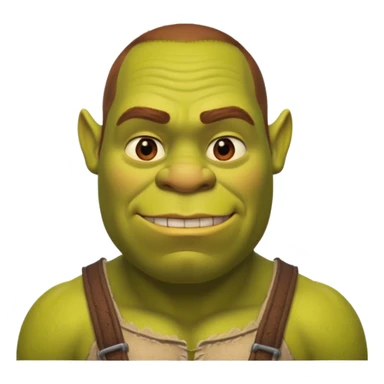 shrek chad sticker