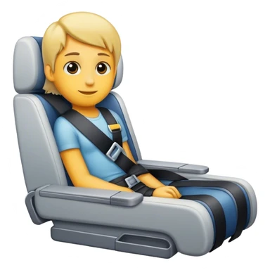 plane seatbelt sticker