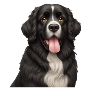 Dog Newfoundland sticker