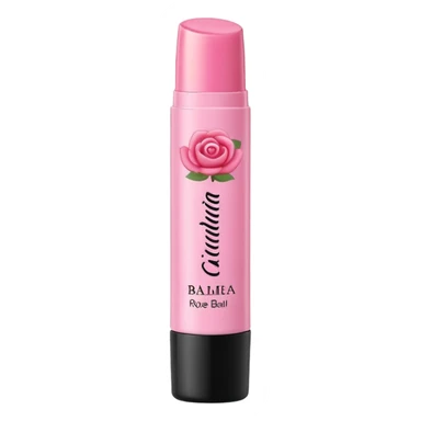 Balmea Rose Vanilla Lip Balm chapstick for lips sticker
