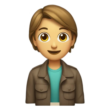 familia mama papa hijo hombre hija mujer sticker