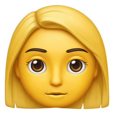 cara de emoji de whatsapp preocupado sticker