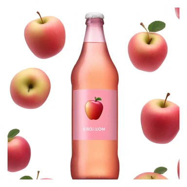 craft rosé cider sticker