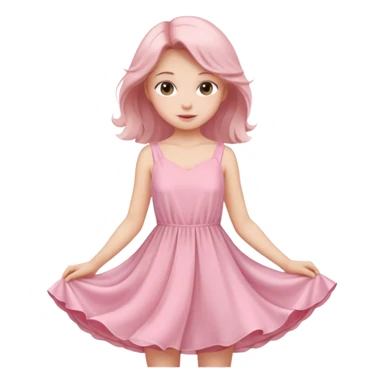 Clean girl pink d sticker