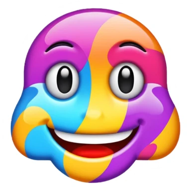 make the word "weird" with a weird and colourful font  sticker