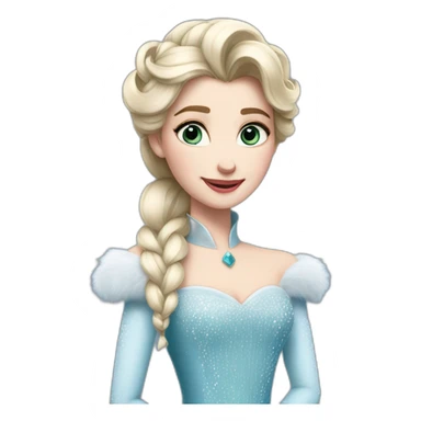 La Reine des Neiges sticker