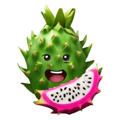 Dragon fruits sticker
