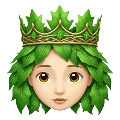 ivy crown sticker