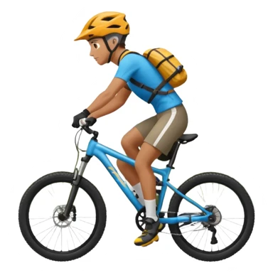 montaña ciclismo sticker