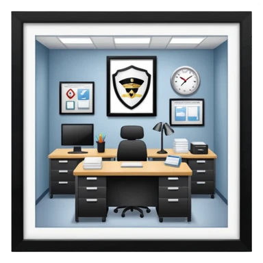 security office  sticker