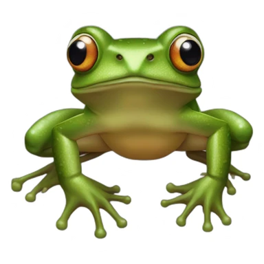 Frog oophaga pumilio sticker