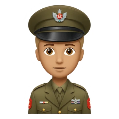 Soldaten in uniform der salotiert und den SAS Buchstaben auf der Mütze und Uniform sticker