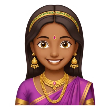 South India aesthetics for a girl’s picture  sticker