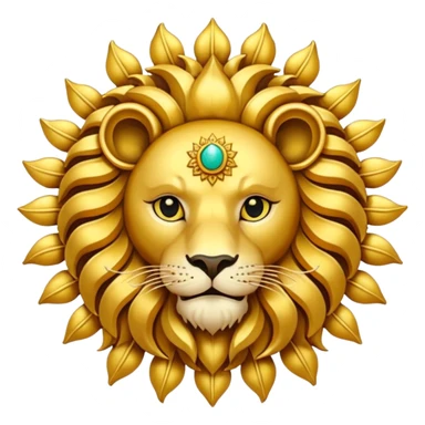 Iran lion sun sticker