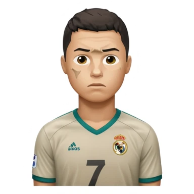 Ronaldo is poor sticker