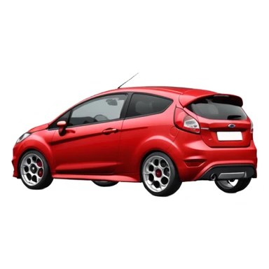 Ford fiesta st150 red sticker
