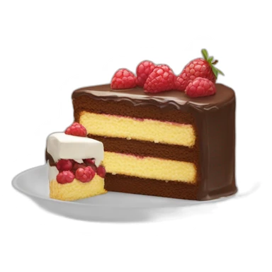 Une personne qui mange un gâteau pourrie  sticker