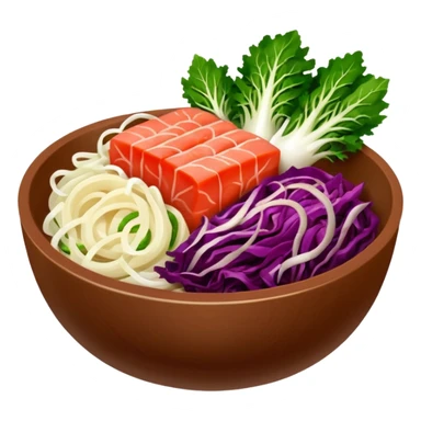 kimmchi dish brown bowl sticker