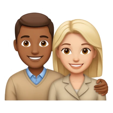 Love partners sticker