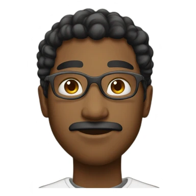 Cool leray only face sticker