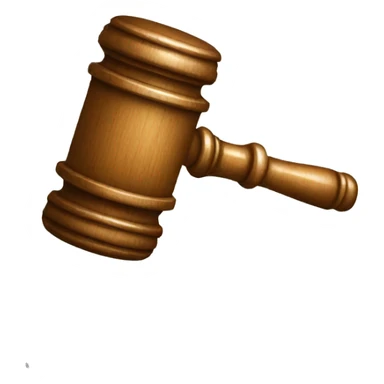 judge gavel sticker