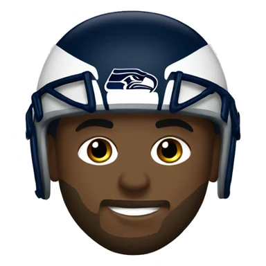 Seattle Seahawks football sticker