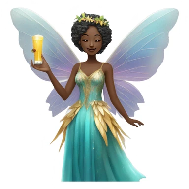 Berlin ￼ And Aviv as a fairy ￼￼￼ sticker