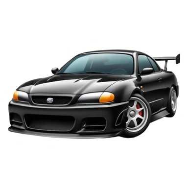 Car drift emoji  sticker