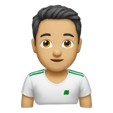 Algerian t shirt sticker