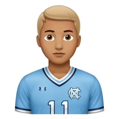 An image of a Tarheel sticker