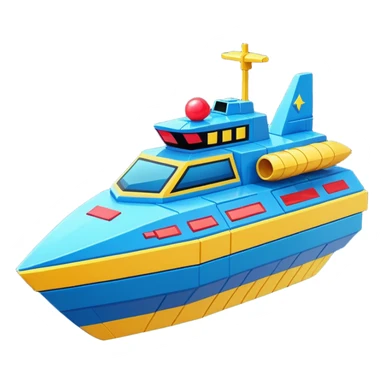 a galaga ship in a pixellated 1980s retro video game style sticker