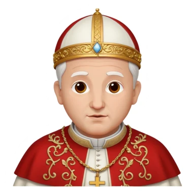 Pope Leo with Mozetta sticker