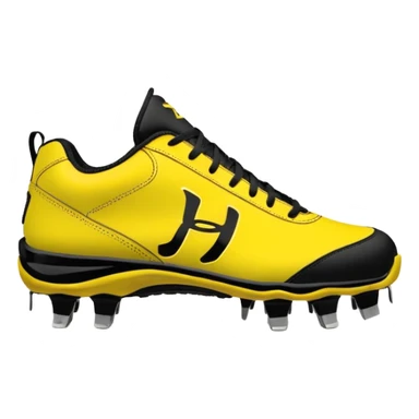 Women's Flite Metal Softball Cleats with Pitching Toe sticker