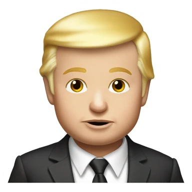 Elon musk and trump baby sticker