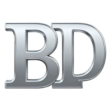 The letters d & k  sticker