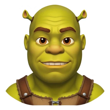 shrek chad sticker