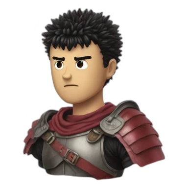 Guts from berserk sticker