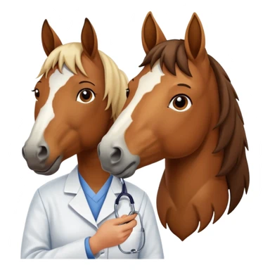 Horse doctor sticker
