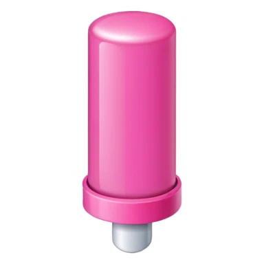 pink push pin  sticker