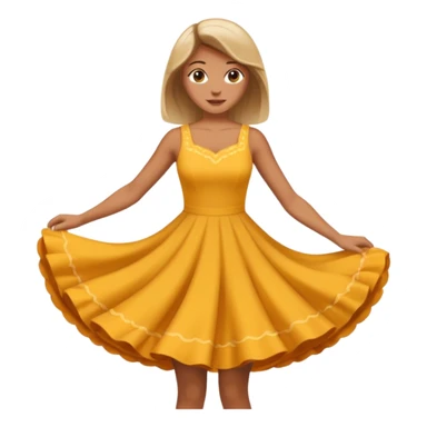 woman in spining sticker